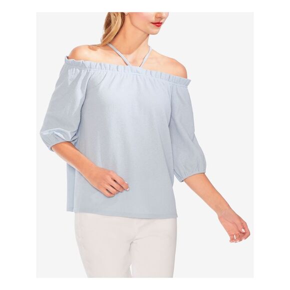 VINCE CAMUTO Tops - VINCE CAMUTO Womens 3/4 Sleeve Off Shoulder Blouse